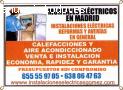 ELECTRICISTAS ECONOMICOS MADRID ( Nos ad