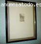 cuadro-modernista-al lapiz ..firmado