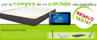 Regalo Tablet por compra colchón visco.