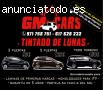 GM Cars - Tintado de Lunas, Rotulación