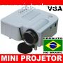 Mini Projetor Led Vga/Usb/Sd/Controle Remoto - Produto No Brasil!