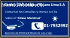 Atraso Menstrual Centro Medico 7932992