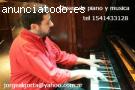 CLASES, PIANO,TECLADOS, MUSICA