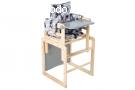 Trona de madera Bebedue convertible en silita y mesa