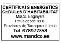Certificado energetico y cédula  de habitabilidad en  tarragona