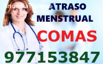 Atraso Menstrual S.J.L 977153847 comas