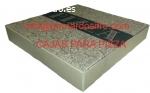 Caja de carton para pizza 26x26