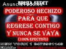 HECHIZO FUERTE PARA QUE REGRESE ARREPENT