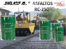 MANTO ASFALTICO&ASFALTOS RC-250 EN FRIO