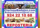 MONJAS. REPOSTERIA, Bizcochos, Galletas,