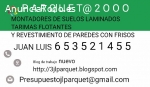 montadores de suelos laminados