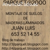 montadores de suelos laminados
