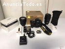 Nikon D800 lente y accesorios, disparado