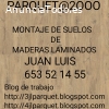 SUELOS DE MADERAS LAMINADOS