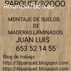 SUELOS DE MADERAS LAMINADOS