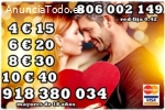Susurros de las cartas visa 4 € 15 minut