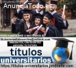VENDO TITULOS UNIVERSITARIOS ESPAÑA